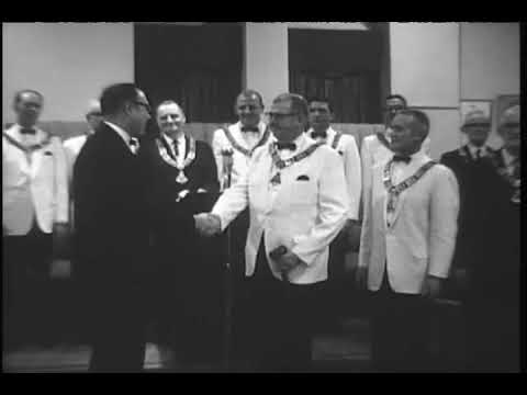 Freemason ceremony, 1969-04-06