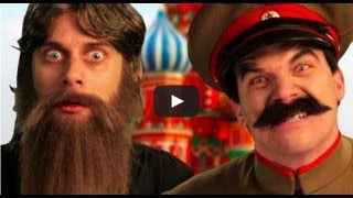 Rasputin vs Stalin - Lyric Video. Epic Rap Battles Of History Season 2 FINALE.