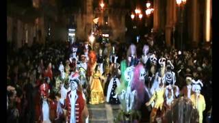 preview picture of video 'Militello in Val Di Catania - Carnevale 2011 -HD- Magie & Colori Di Venezia'