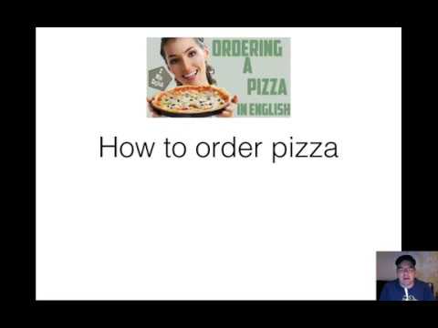 How to order pizza