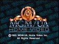 1993 MGM UA Home Video Copyright Screen