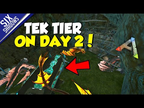 RUSHING TEK TIER ON DAY 2! | Crystal Isles - Crossark Takeover | Official PvP