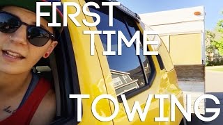 Trouble towing a vintage travel trailer