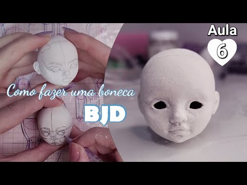 Como fazer uma boneca articulada BJD - Aula 6