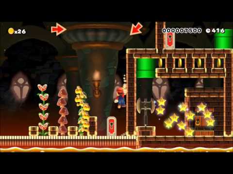 Super Mario Maker - 9yd old girl build:Key search by Nina