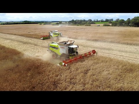 3 x Claas Lexion 760 combine harvesters 2023