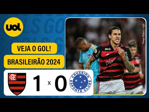 FLAMENGO 1 X 0 CRUZEIRO: PEDRO ABRE O PLACAR COM FINALIZAÇÃO PRECISA