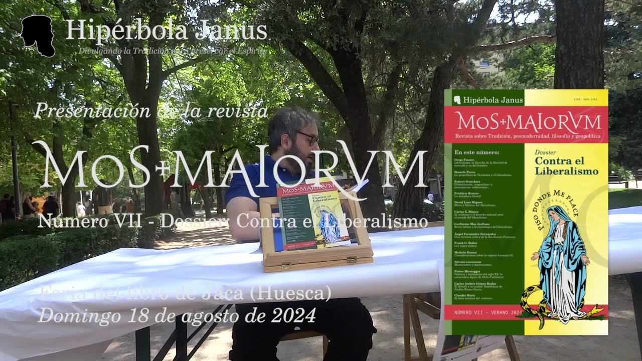 Miniatura: Presentación de Mos Maiorum VII en la Feria del Libro de Jaca 2024