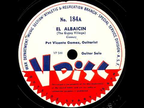 V-Disc 184   Pvt. Vicente Gomez