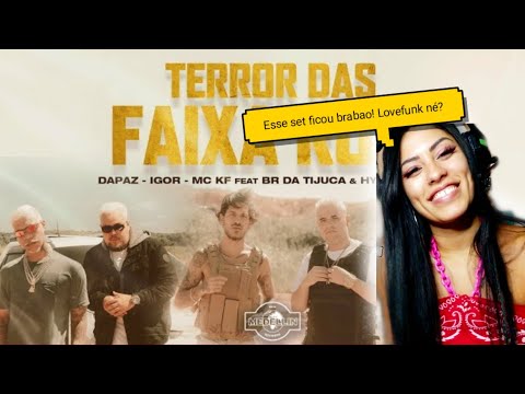 Terror das Faixa Rosa - DaPaz, Igor, MC KF, Hyperanhas & DJ BR da Tijuca react análise
