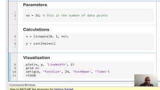 Introduction to MATLAB and Live Scripting