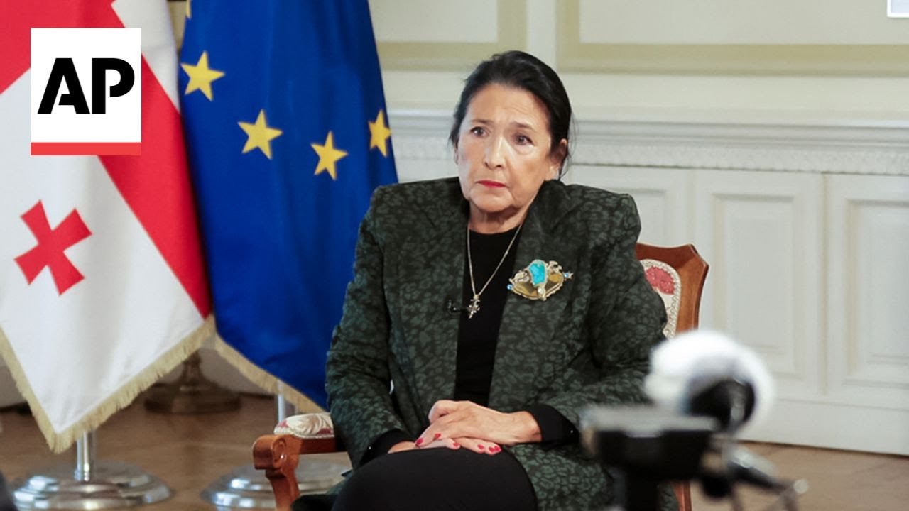 Protesters are demanding new election, not revolution: Georgian President Zourabichvili