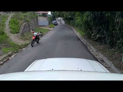 BENIMOS DE TRABAJAR PASANDO POR TODO EL PUEBLO DE SANTA CRUZ ANALQUITO