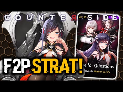 TIME FOR QUESTIONS CHALLENGE! (F2P GUIDE) | CounterSide