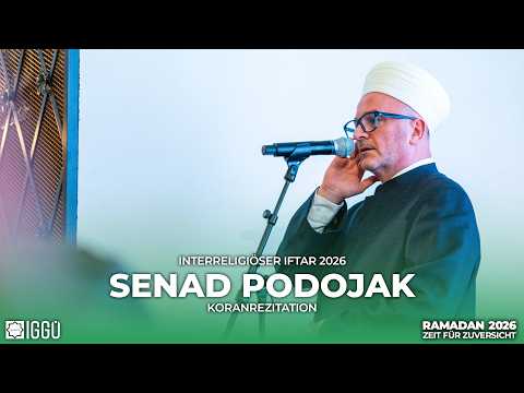 Koranrezitation von Hafiz Senad Podojak | Interreligiöser Iftar 2026