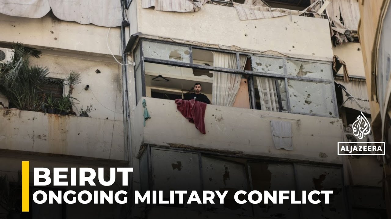 Israel launches new strikes on Beirut: Military says it is hitting Hezbollah targets