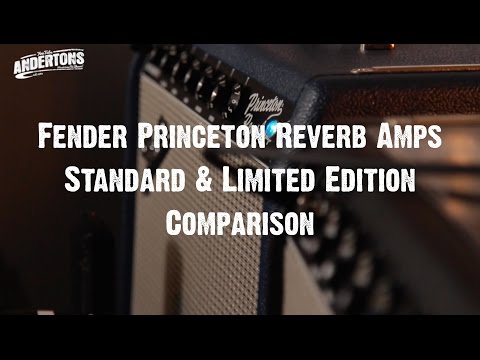 Guitar Paradiso - Fender Princeton Reverb Amps - Standard & Limited Edition Comparison