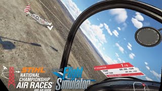 Reno Air Races in VR, Texans - Microsoft Flight Simulator - North American T-6 Texan