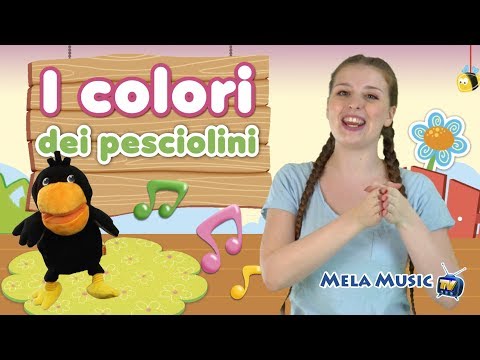 I colori con Aurora e Theo - Canzoni per bambini @Mela_Educational