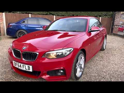 2014 BMW 2 Series 2.0 218d M Sport (s/s) 2dr FOR SALE