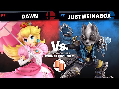 Buster Out #22 - Dawn (Peach) VS Justmeinabox (Wolf) - Winners Round 2