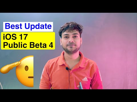 iOS 17 Public Beta 4 Released what’s New || Should You Update?