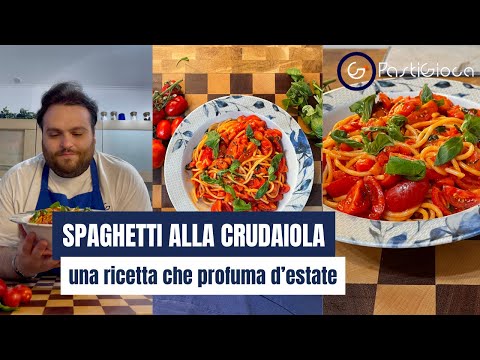 Spaghetti alla Crudaiola โ Ricetta Estiva Facile e Veloce con Pomodori Freschi