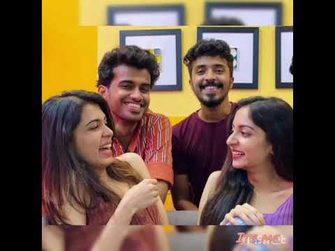 vyshnav with ahana sisters#diya#ahaana#ishani#hasika#vyshnav