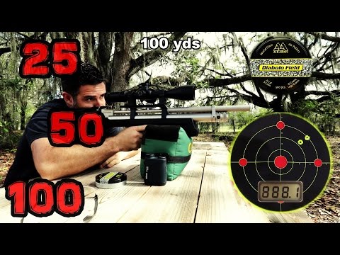 Kral Puncher Breaker .22 Air Rifle + Accuracy TEST - 50 & 100 Yards + FULL REVIEW - PCP Airgun