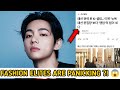 Korean Media Is Shocked By Taehyung The Fashion Industry Is Changing
