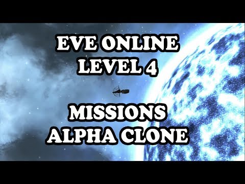 EVE ONLINE Level 4 with alpha clone - The ship