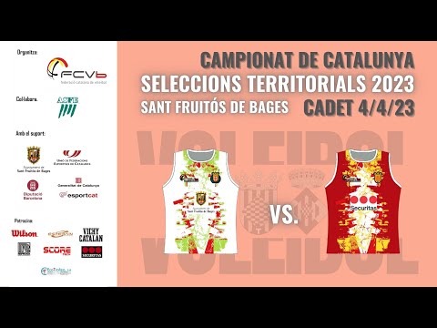CCSSTT 2023 CADET - BCN3 AJ. SANT FRUITÓS - TARRAGONA SECURITAS