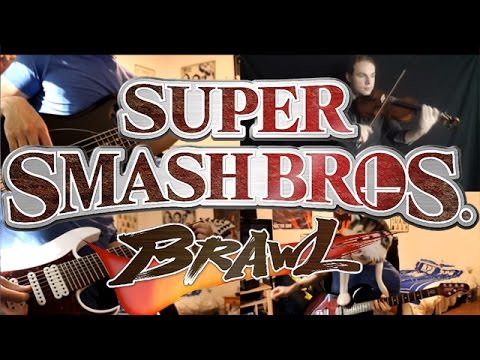 [Husky with friends] Super Smash Bros Brawl - Boss Theme & Final Destination - With Marc V/D Meulen