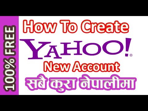 How to Create Yahoo Account ID in Nepal Free | How to Create Yahoo Email Account in Nepal Free |2019