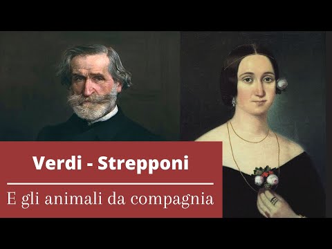 Verdi - Strepponi e gli animali da compagnia