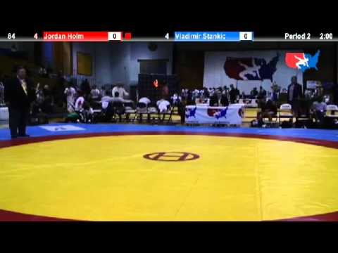 84 KG Jordan Holm (USA) vs Vladimir Stankic (SER)