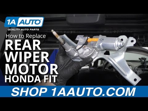 How to Replace Rear Wiper Motor 07-14 Honda Fit