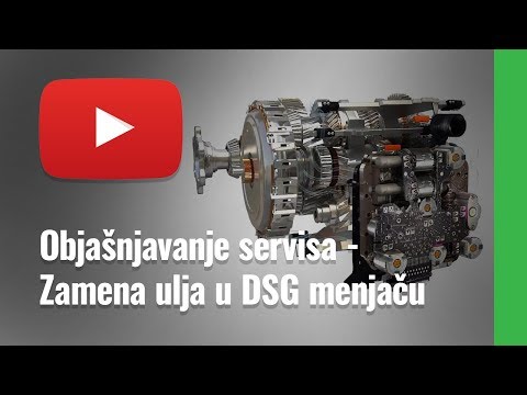 Objašnjavanje servisa - Zamena ulja u automatskom (DSG) menjaču