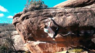 Video thumbnail: Díaz Traverse Direct, 7b. Albarracín