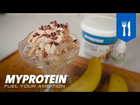 Recette Glace banane beurre de cacahuète