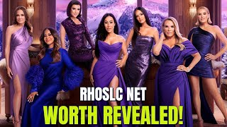 RHOSLC Season 6 & Net Worth SHOCKERS!