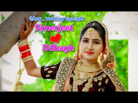 Wedding Highlight 2019 || Simerjeet❤️Dilbagh || Boest Wedding Highlight || wedding video