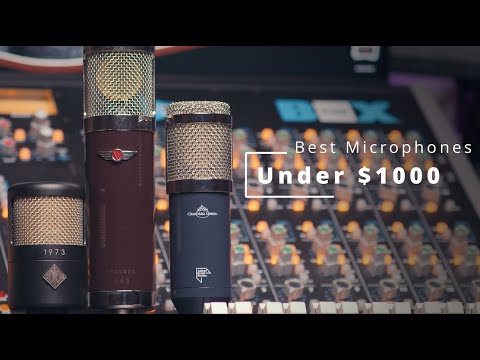 Best Microphones Under $1000: Vanguard V4 GEN 2, Chandler Type L, Soyuz 1973
