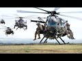 US Special Forces In Action With Super Tiny Combat Helicopters