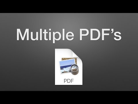 How to Combine Multiple PDF's into One on a Mac