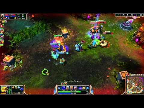 Blitzcrank Teemo vs Pantheon : Don't Go Panth Bot ALONE; It ain't safe - s4 blind