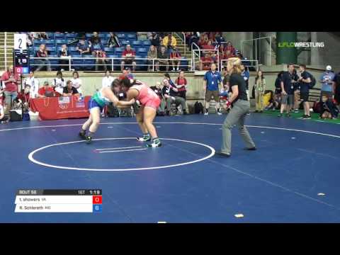 Cadet WM 200 RR Rnd 1 - taja showers (VA) vs. Ryan Schlereth (MO)