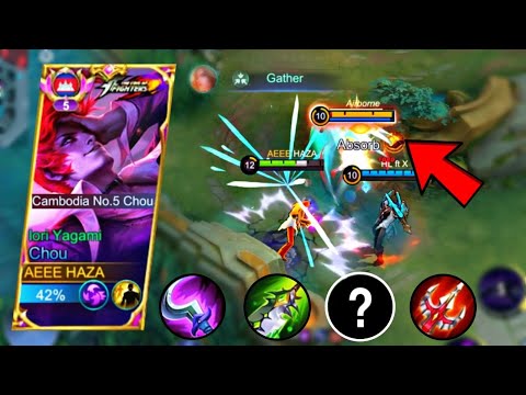 CHOU BEST BUILD 2023 FOR ONESHOT (Must Watch) CHOU NEW META GAMEPLAY - Mobile Legends