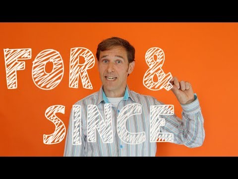 Mini English lessons: For and since