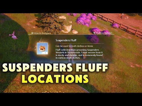 Suspenders Fluff Locations | Infinity Nikki
